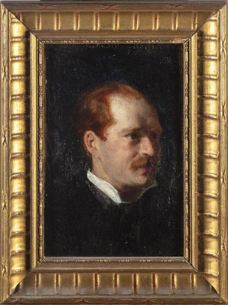 Paul Merwart | Portrait of a Man | MutualArt