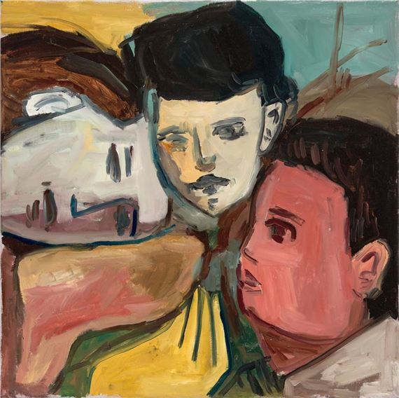 Angus White | Three Way Hug (2023) | MutualArt