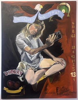 Josie Tolliver Shaw: Cherry - Susan Eley Fine Art, Hudson