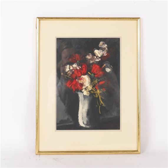 Maurice de Vlaminck | BOUQUET DE FLEURS DES CHAMPS | MutualArt