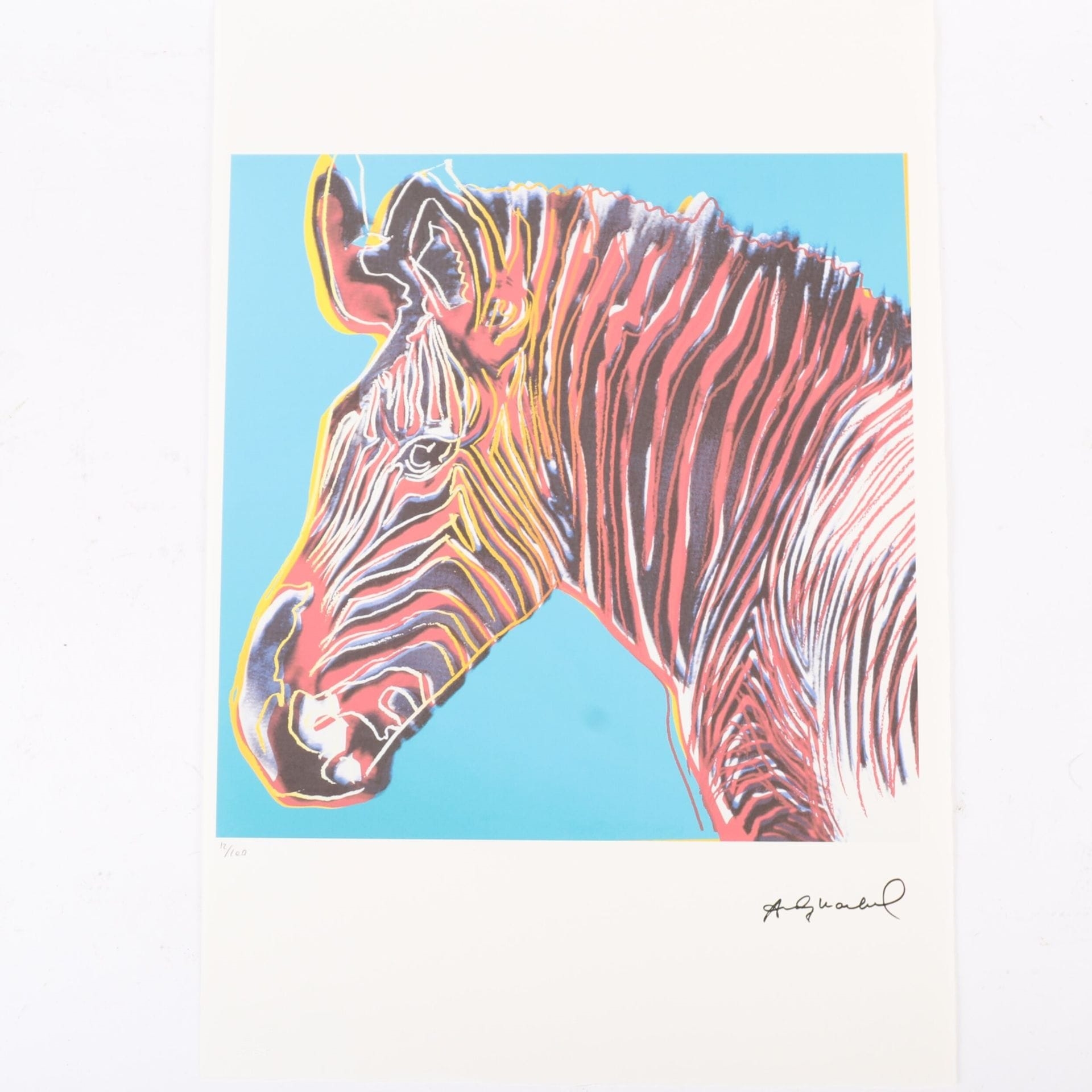 Andy Warhol | ZEBRA | MutualArt