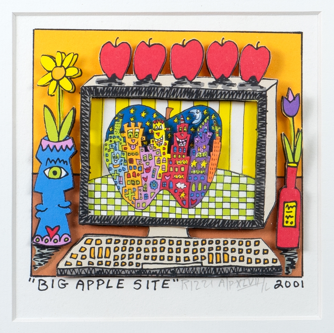 James Rizzi | Big Apple Site (2001) | MutualArt