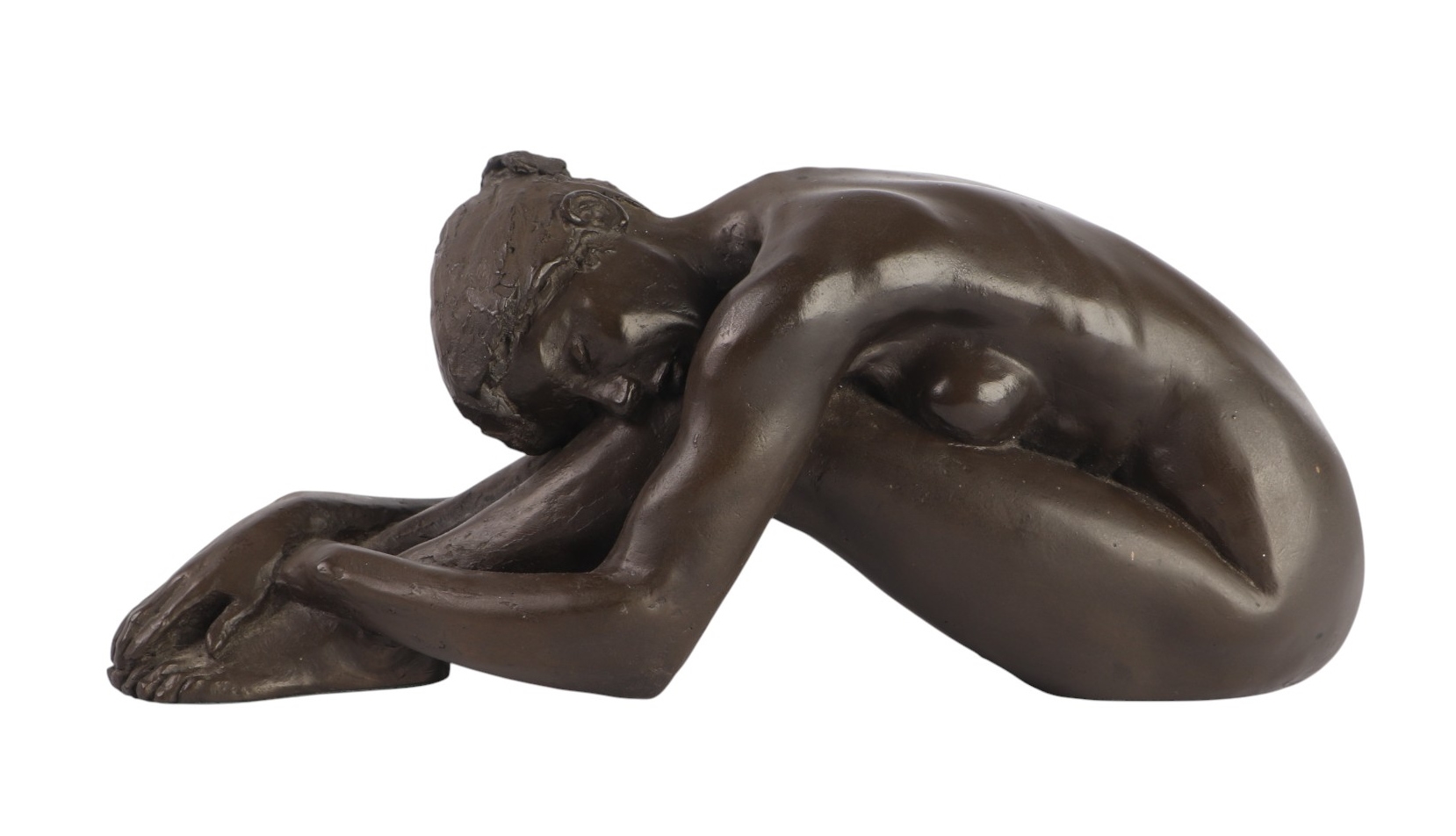 Neil Godfrey | a bronzed composition study of a female nude | MutualArt