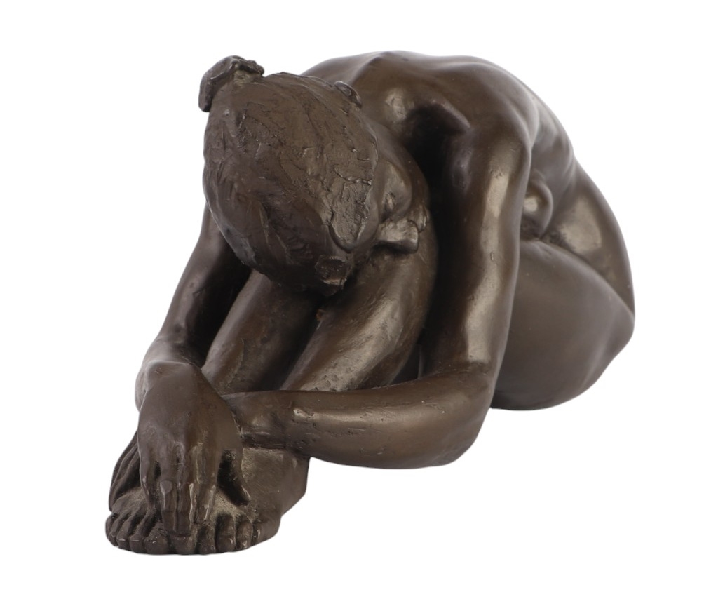Neil Godfrey | a bronzed composition study of a female nude | MutualArt