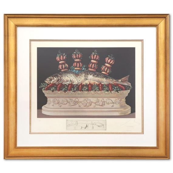 Les panaches panaches, from Les Diners de Gala, 1977 - Salvador Dalí