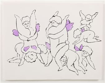 Engelgruppe' / 'A group of angels', aus: 'In the Bottom of my Garden