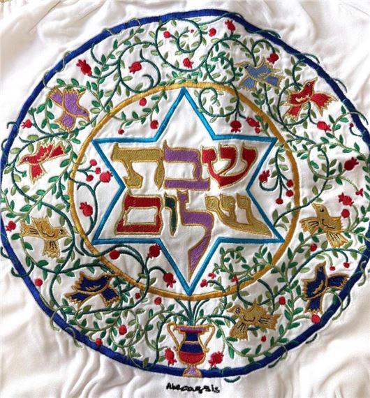 Raphael Abecassis | Embroidery cover | MutualArt