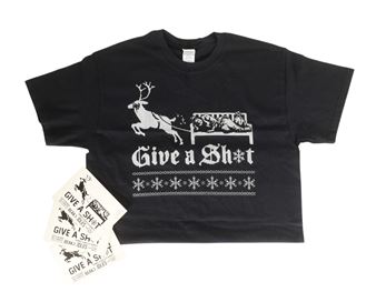 GIVE A SH*T" T-SHIRT PLUS RAFFLE TICKETS