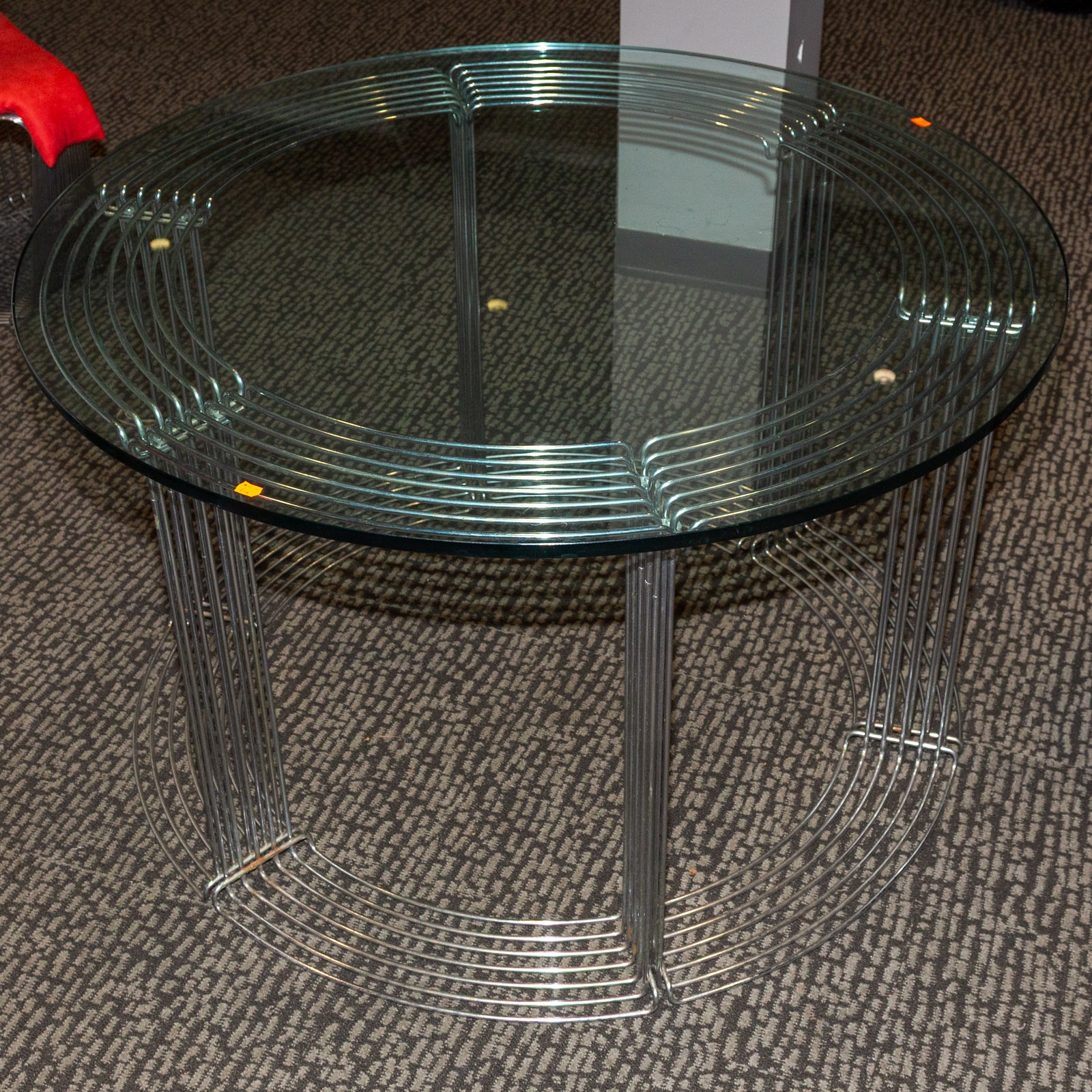 Verner Panton | Verner Panton Pantonova table with six chairs for Fritz ...