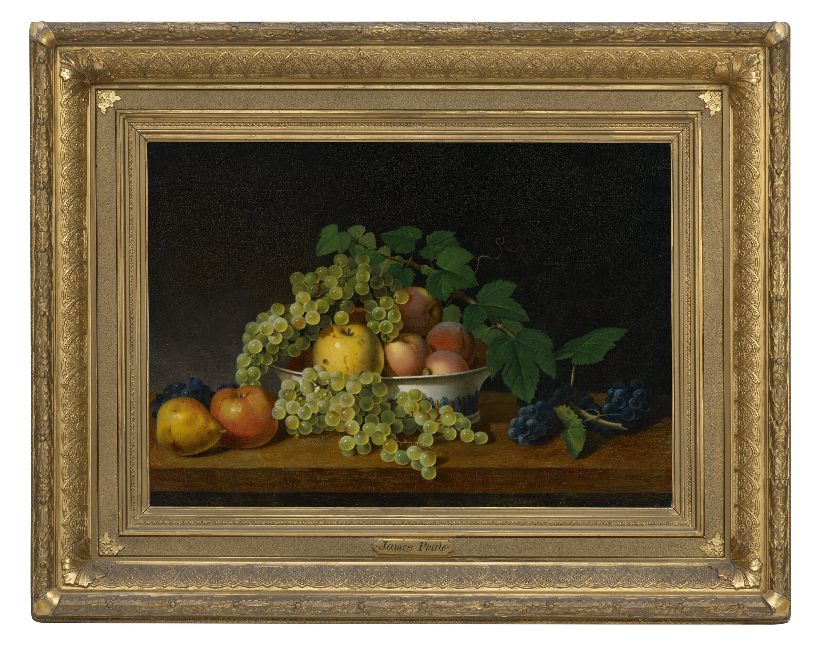 James Peale | Still Life of Fruit with a Porcelain Bowl (Circa 1820s ...