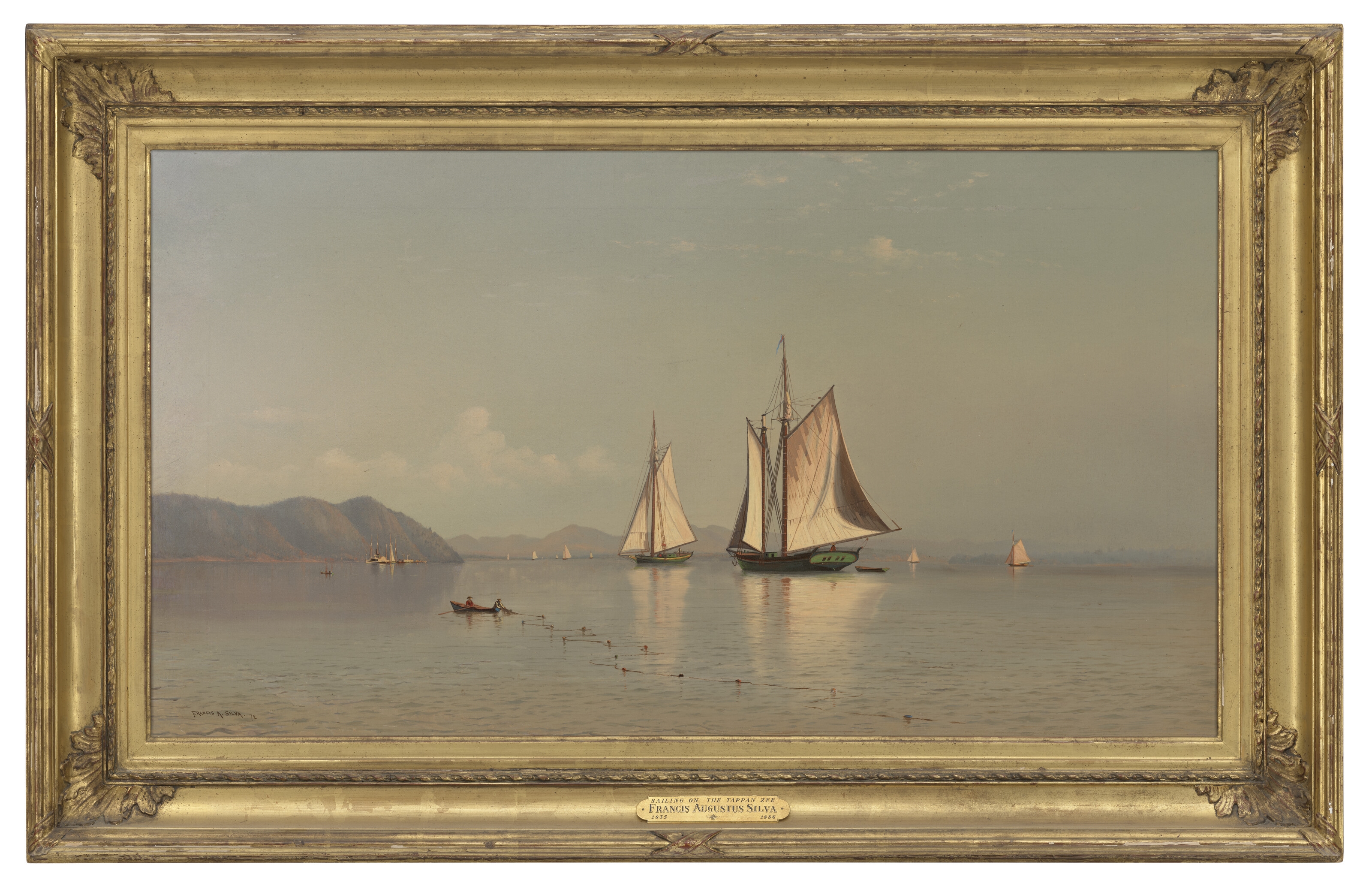 Francis A. Silva | Seining on the Tappan Zee, Nyack, New York (1872 ...