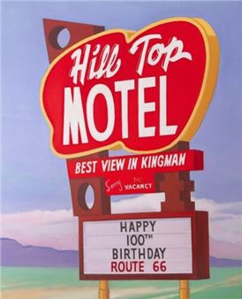 Route 66 – Happy 100th Birthday to America’s Mother Road: Paintings by Joan Gladstone - Hilbert Museum of California Art, Chapman University