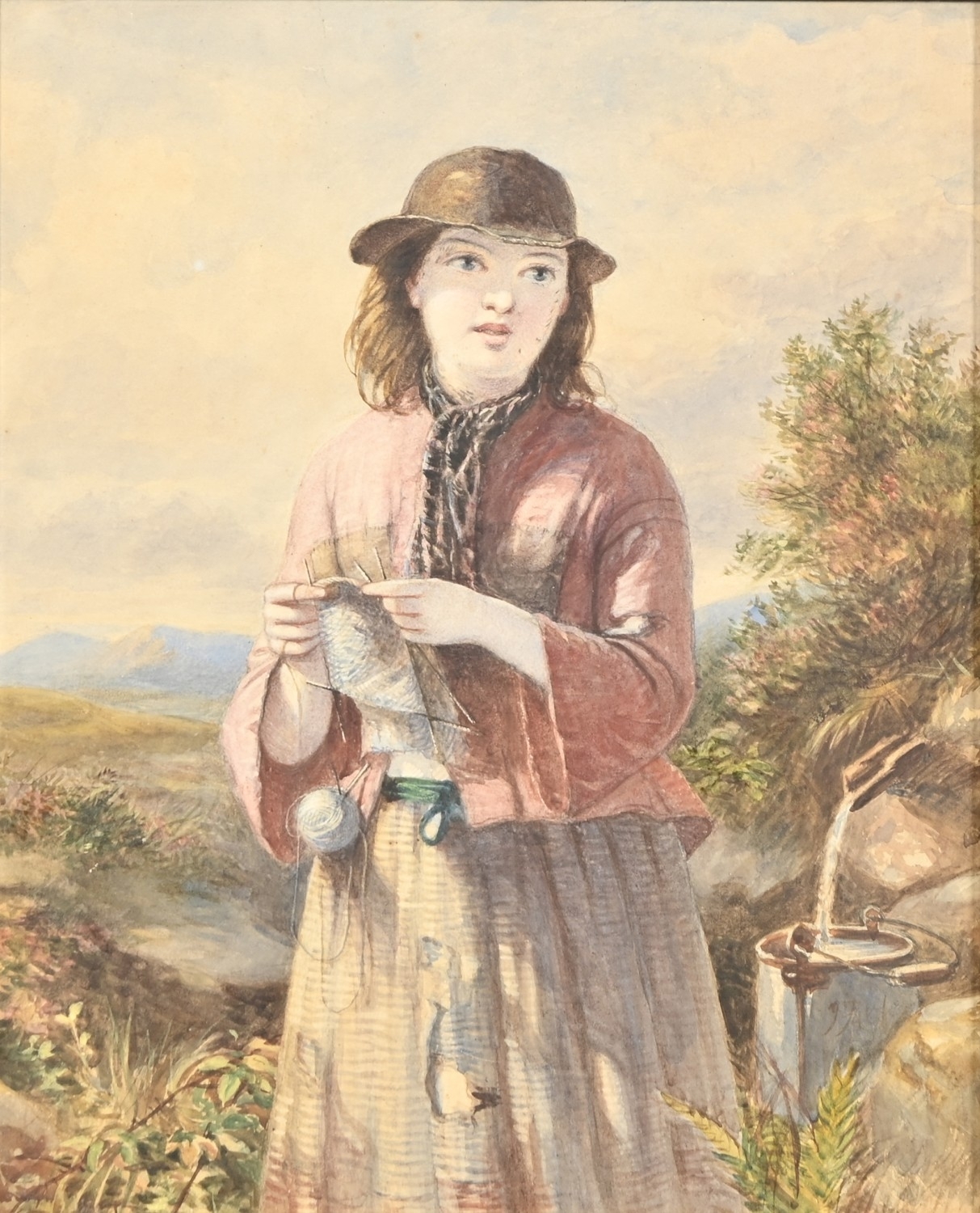 George Wells | The Belle of the Village (19th Century) | MutualArt