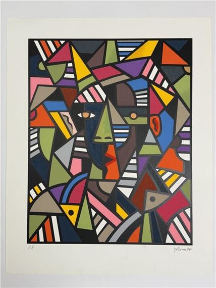 John Rosa | untitled cubism (1994) | MutualArt