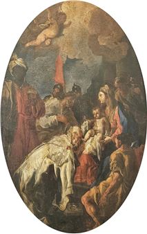 Adorazione dei Magi - Italian School, 18th Century