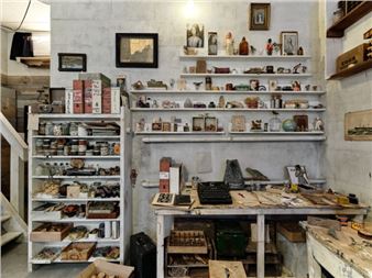 Wes Anderson Recreates Joseph Cornell’s Utopia Parkway Studio in Paris