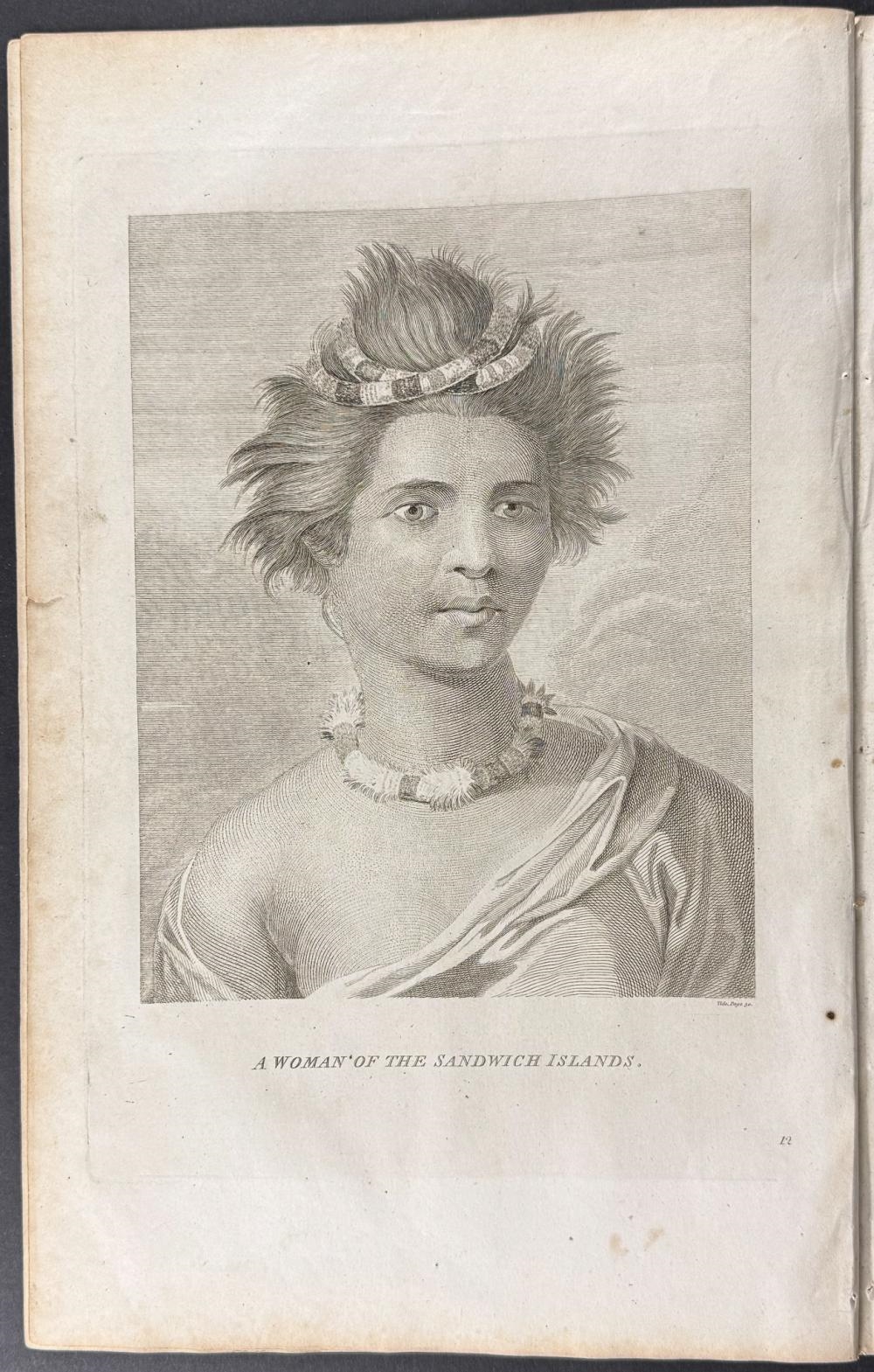 Thomas Bankes | 8 Engravings of the Sandwich Islands (Hawaii) + Partial ...