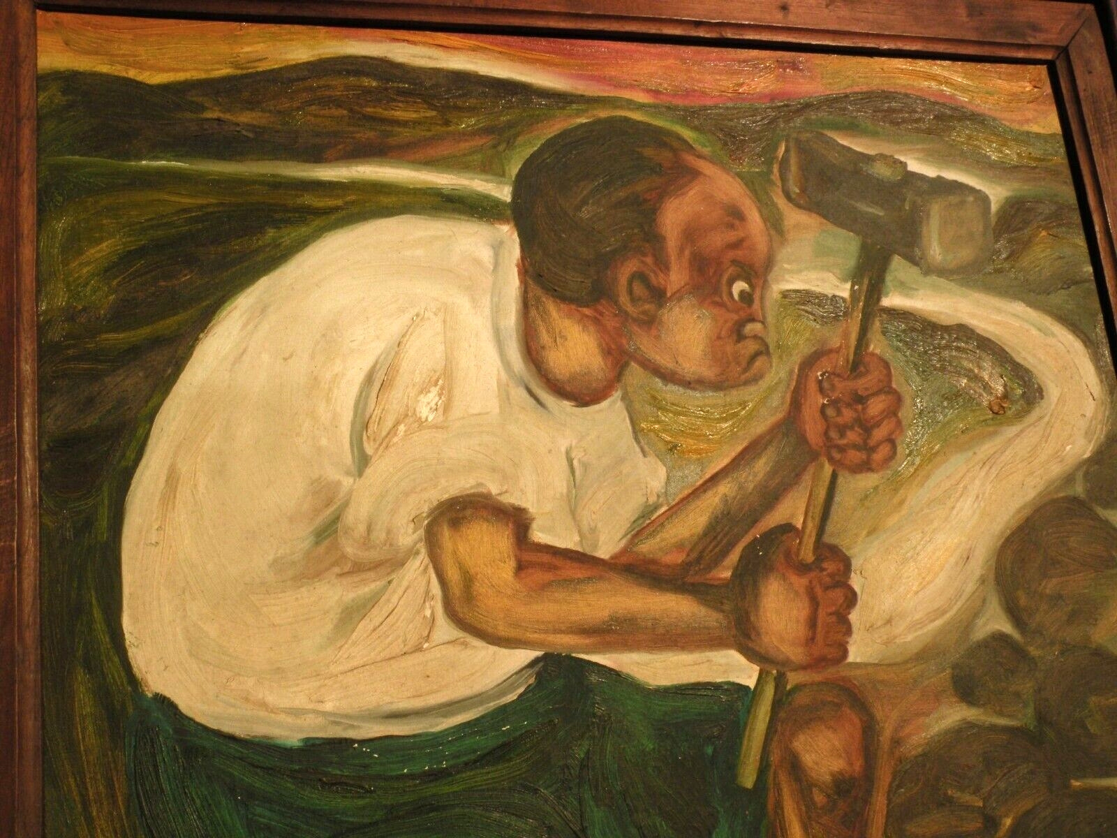 Djoko Pekik | Djoko Pekik 1938- important Indonesian artist large 1996 ...