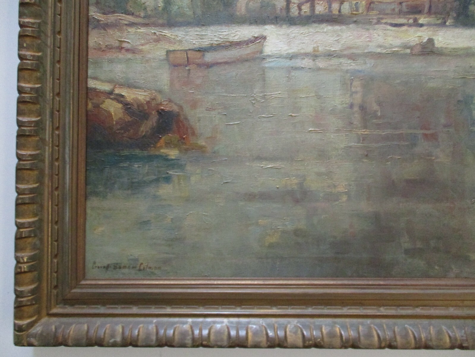 George Coleman | Antique American Impressionist Painting Regionalism ...