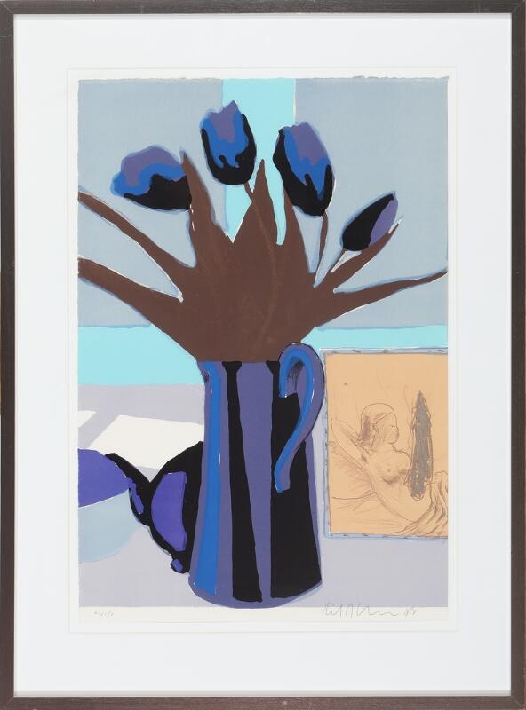 Erik August Frandsen | Still life with tulips (2003) | MutualArt