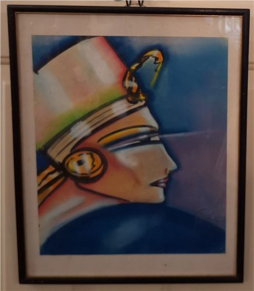 Mixed Media, Pastel Painting by David Croland, 1975