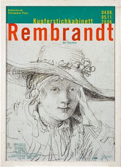 Rembrandt - Kupferstichkabinett Rembrandt Der Zeichner, Festival de jeu de societe - Rembrandt van Rijn