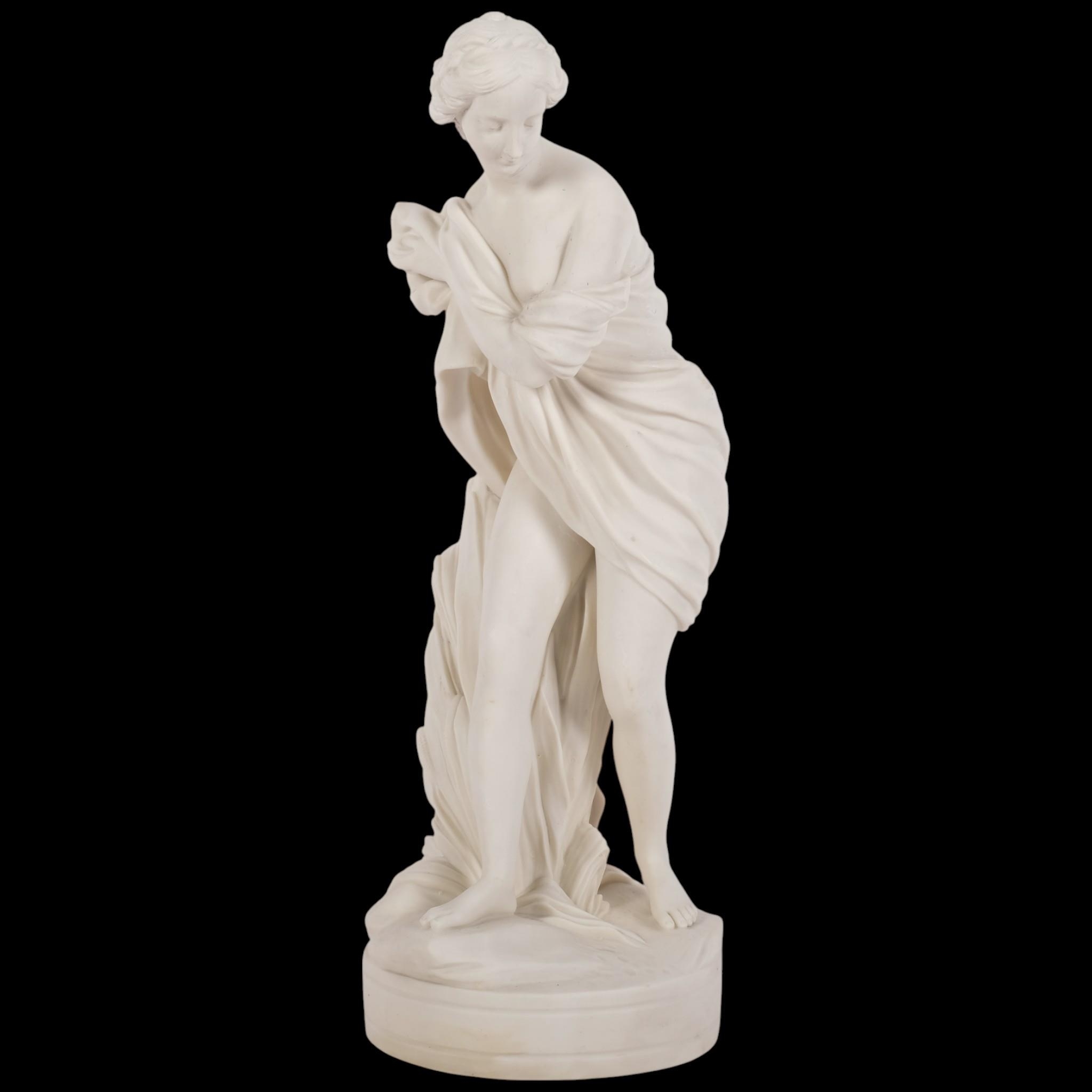 Étienne-Maurice Falconet | a Parian Ware sculpture of a Classical lady ...