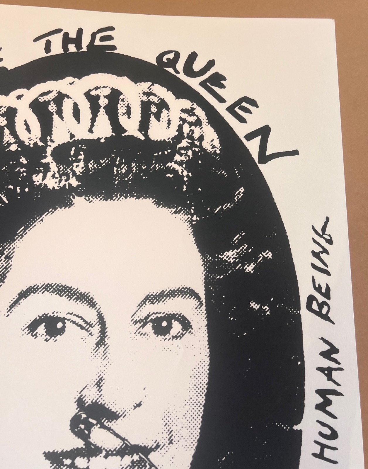 Jamie Reid | God Save The Queen (Postage Stamp) (1997) | MutualArt