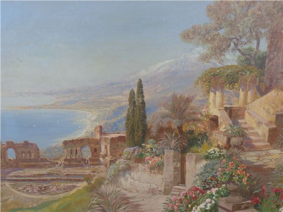 Bays of Naples, Italy by Gottfried Arnegger, 1900-1949