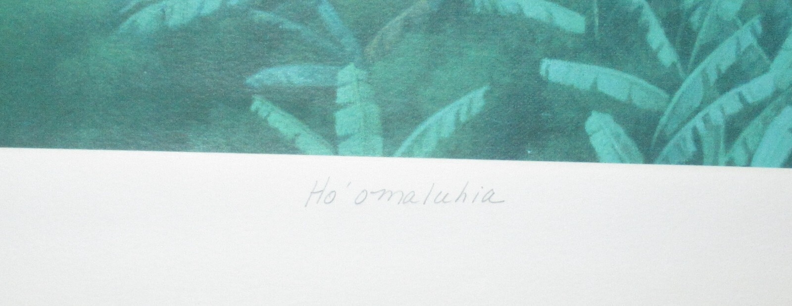 Gary Reed | HO' OMACUHIA (1990) | MutualArt