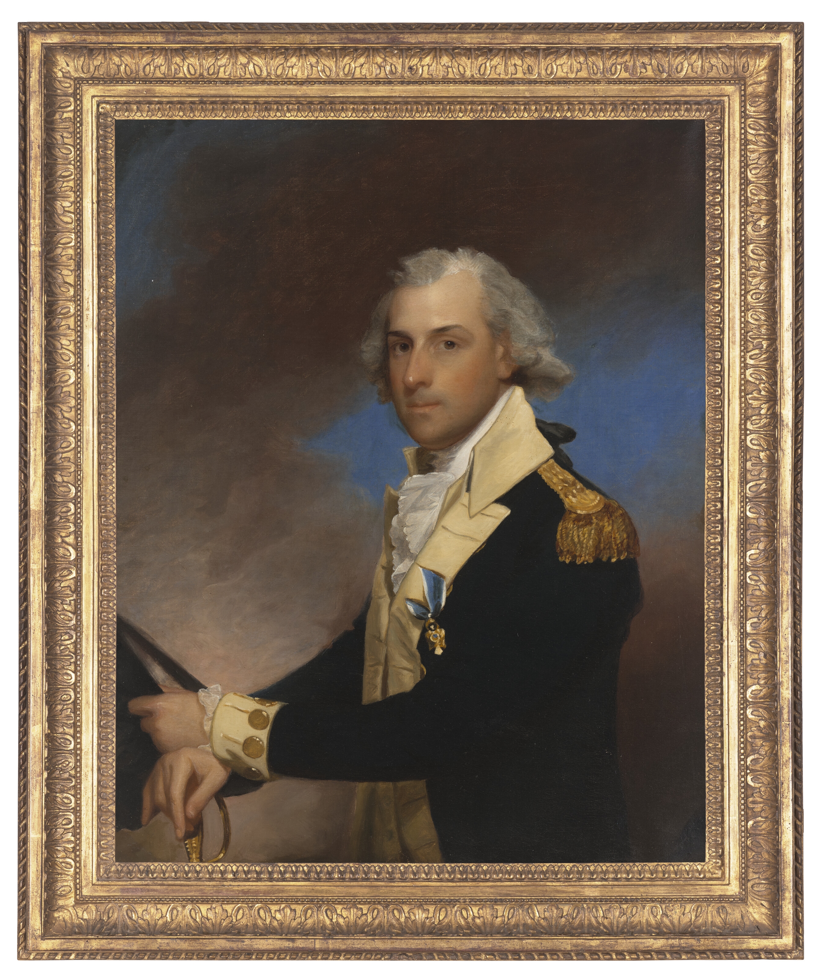 Gilbert Stuart | Portrait of General Matthew Clarkson (Circa 1840 ...