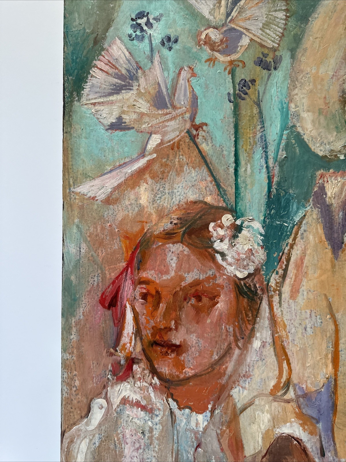 Annette Nancarrow | Mid Century Painting Portrait Annette Nancarrow ...