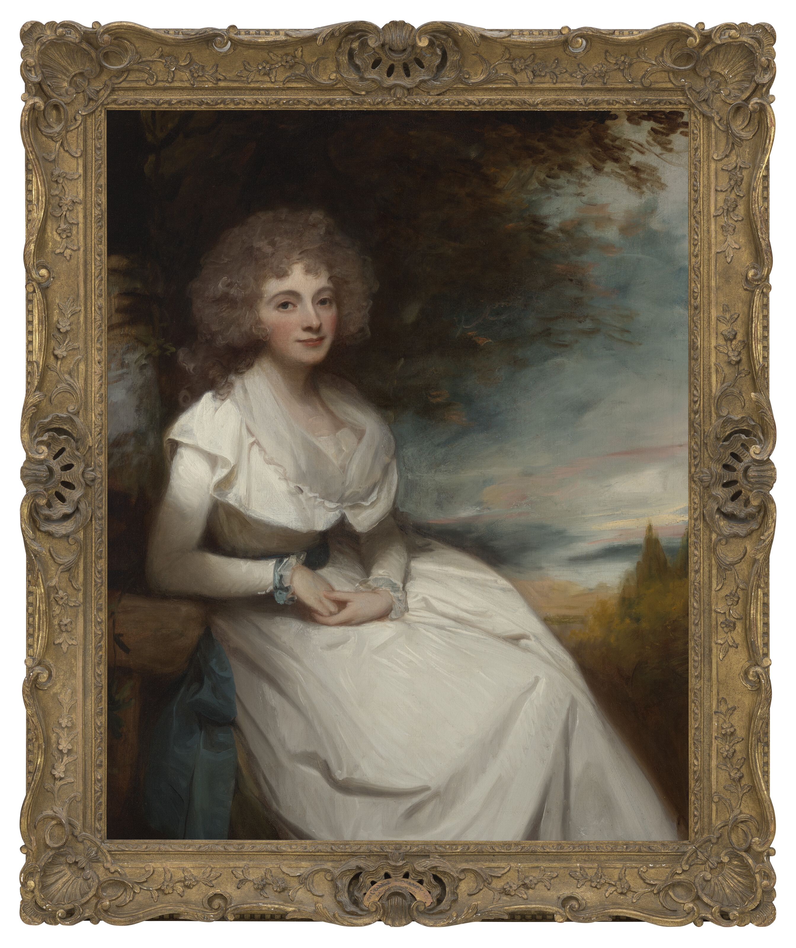 George Romney | Portrait of Hester, Lady Lushington, née Boldero ...