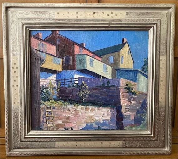 Untitled (Backyards, Allentown) by John Emil Berninger, 1931