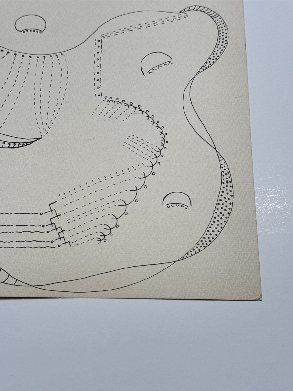 Lucia Stern | LUCIA STERN DRAWING MID CENTURY MODERN ABSTRACT ...