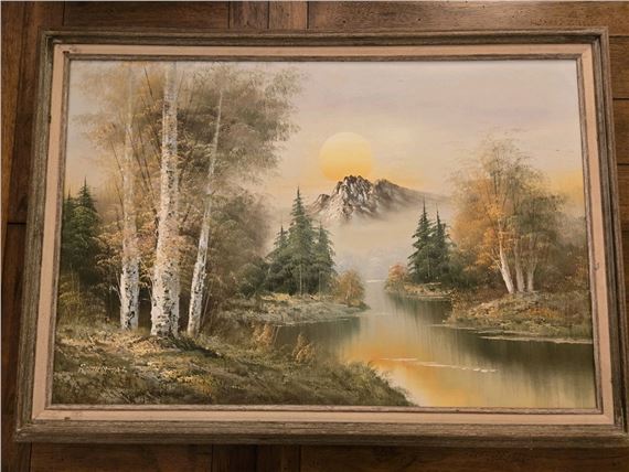 R. Thomas | Landscape Mountains | MutualArt