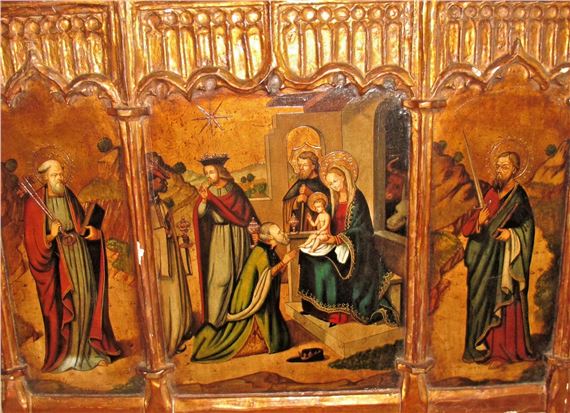 The Spanish Forger | ADORATION OF THE MAGI (16th Century) | MutualArt