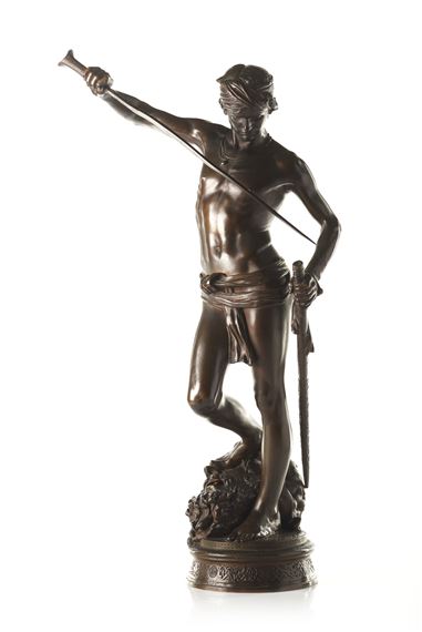Marius-Jean-Antonin Mercié | David and Goliath | MutualArt