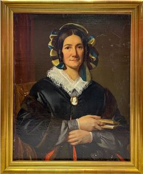 Portrait de femme à la collerette