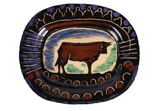 Taureau dans l'arene - Pablo Picasso