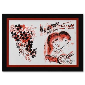 Lithographe III - Marc Chagall