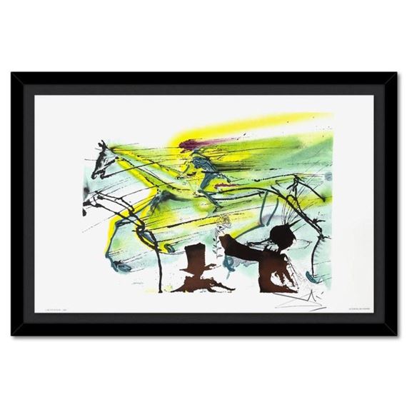 Le Cheval de Course (Race Horse - Salvador Dalí