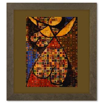 Fille - Fleur de la serie Graphismes 2 - Victor Vasarely