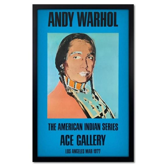 The American Indian Series (Blue - Andy Warhol