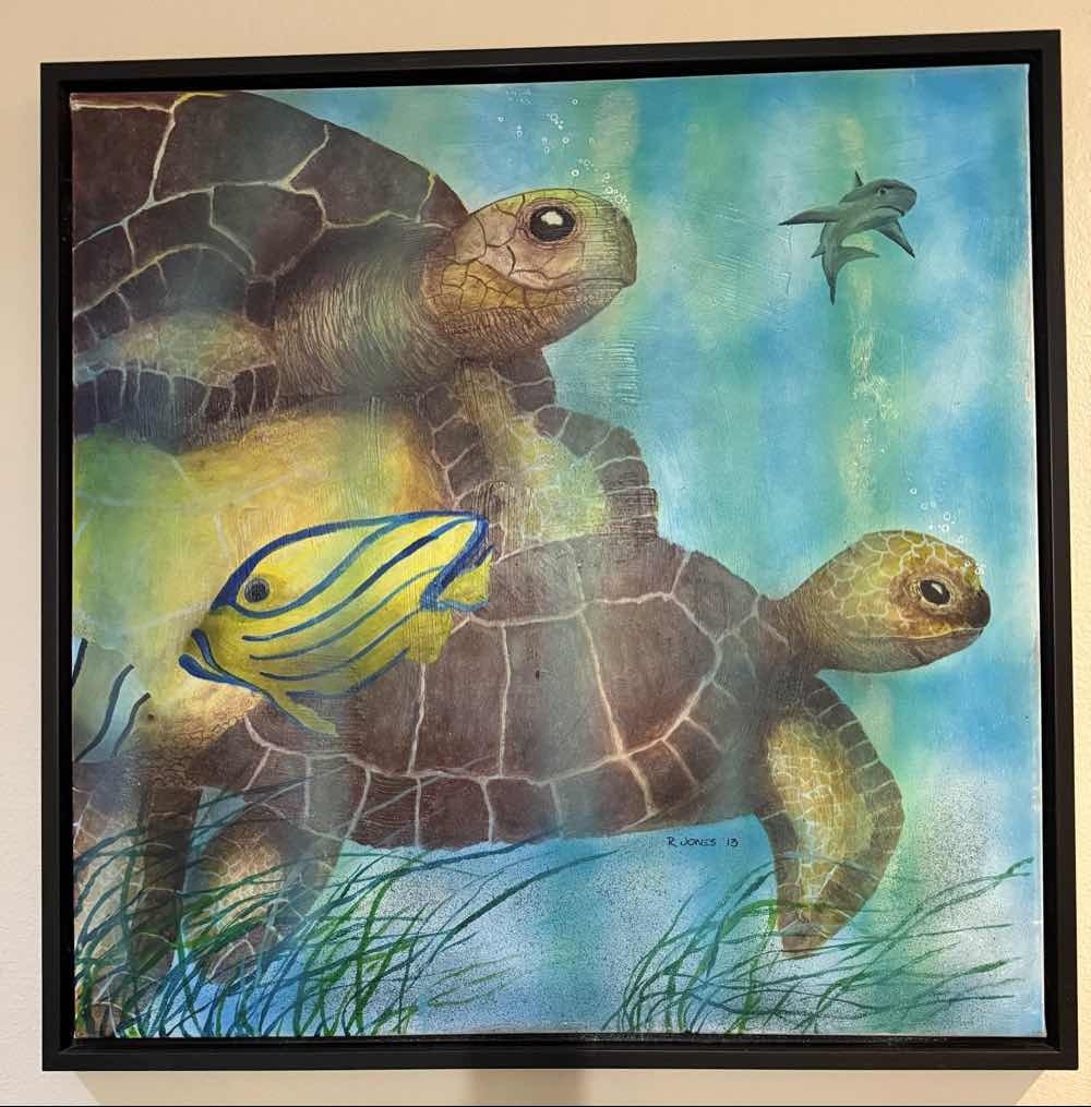 R. Jones | Sea Turtles and Friends (2023) | MutualArt