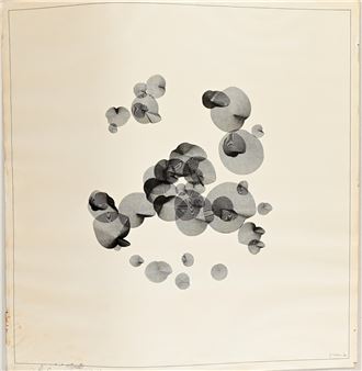 Composition abstraite - Manfred Mohr