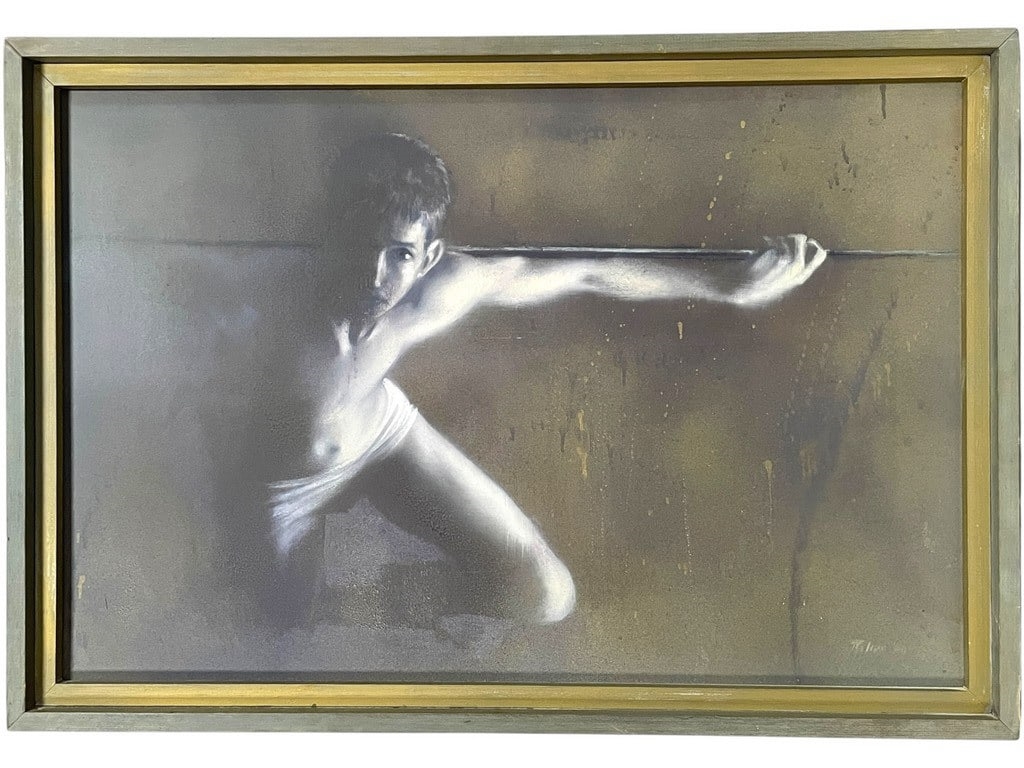 Robert R. Bliss | ACROBAT AND POLE | MutualArt