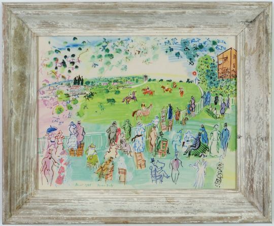 Raoul Dufy | Ascot- Preparing for the Start | MutualArt