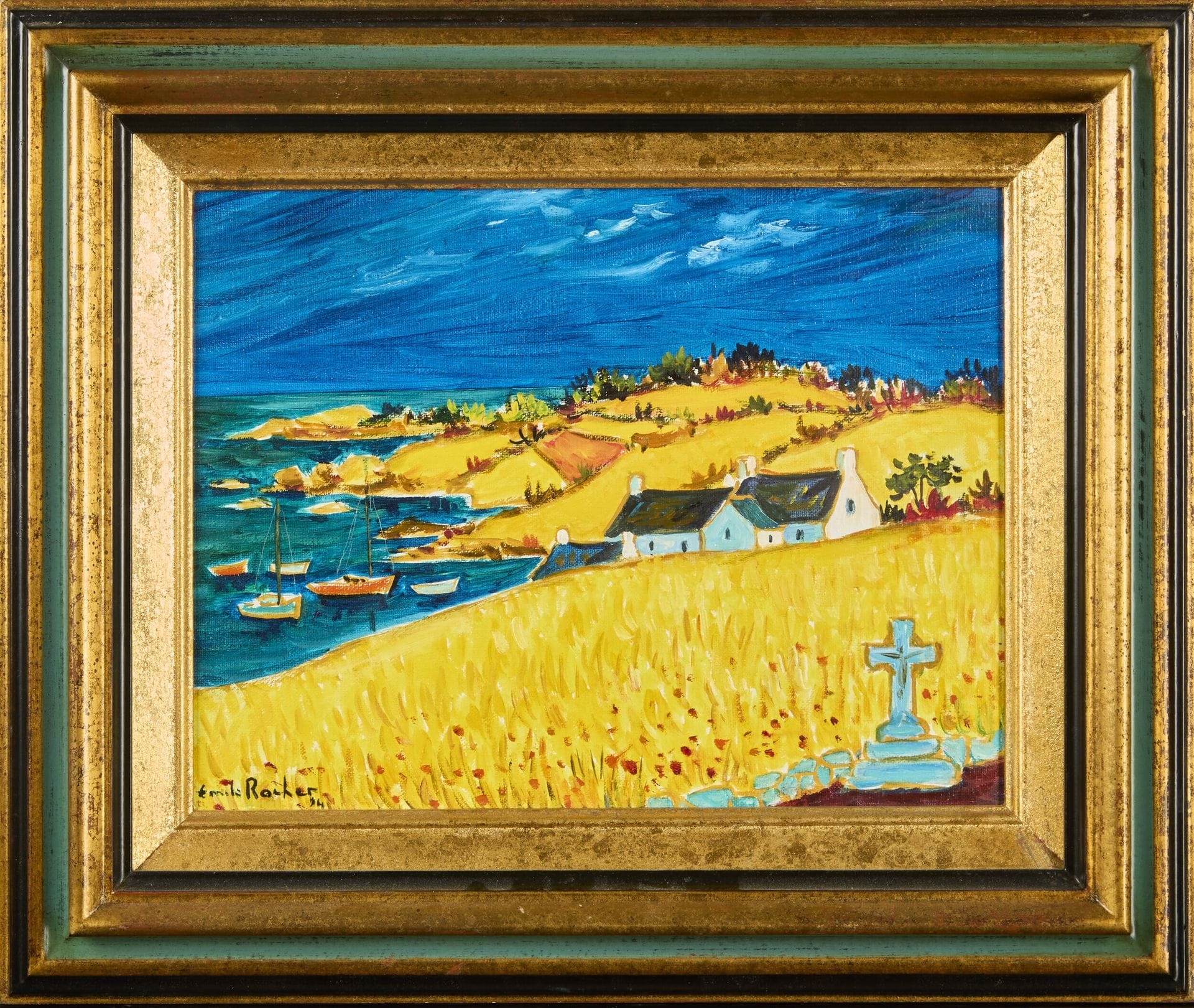 Emile Rocher | Brittany coast (1994) | MutualArt