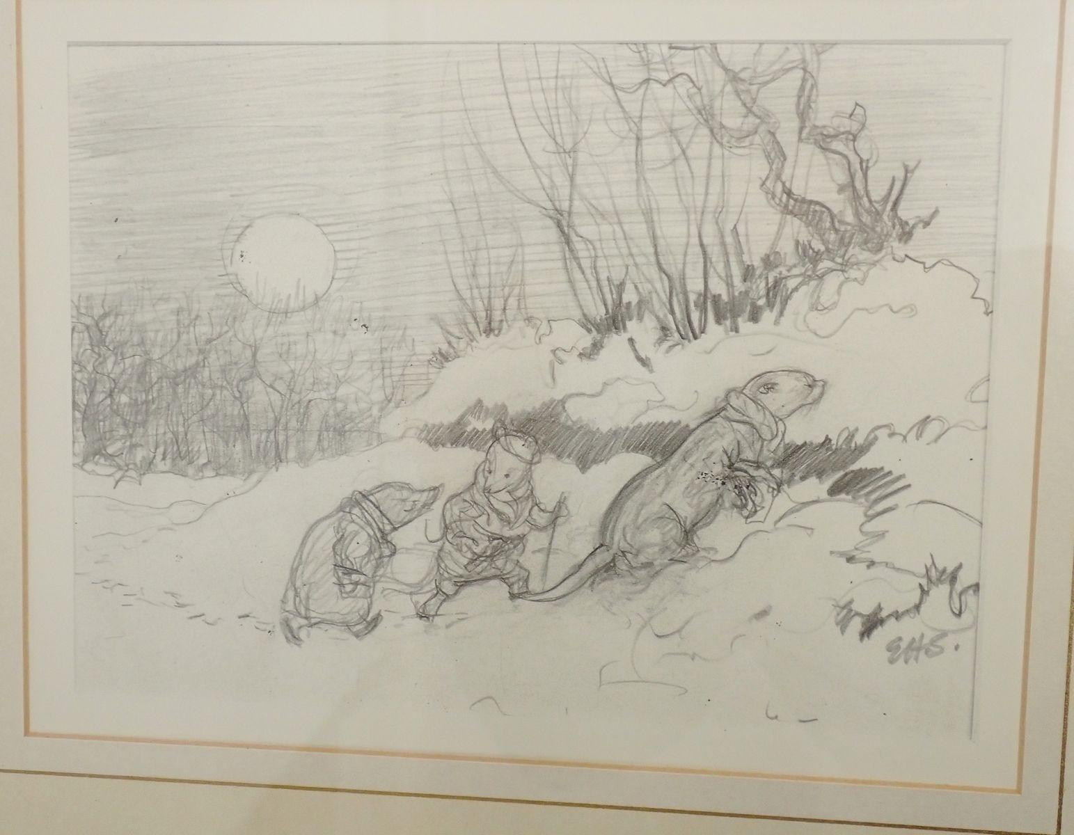 Ernest Howard Shepard | A set of eight prints from Wind in the Willows ...